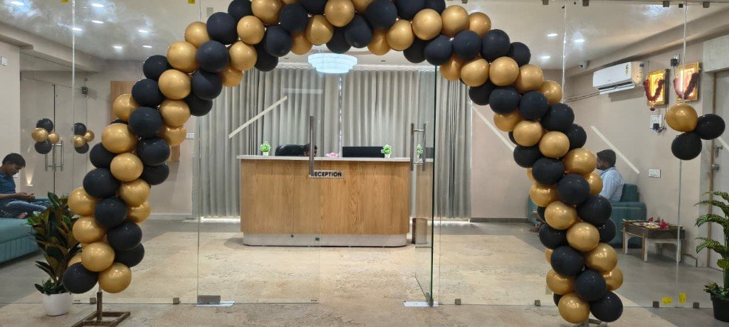 Reception lobby entrance